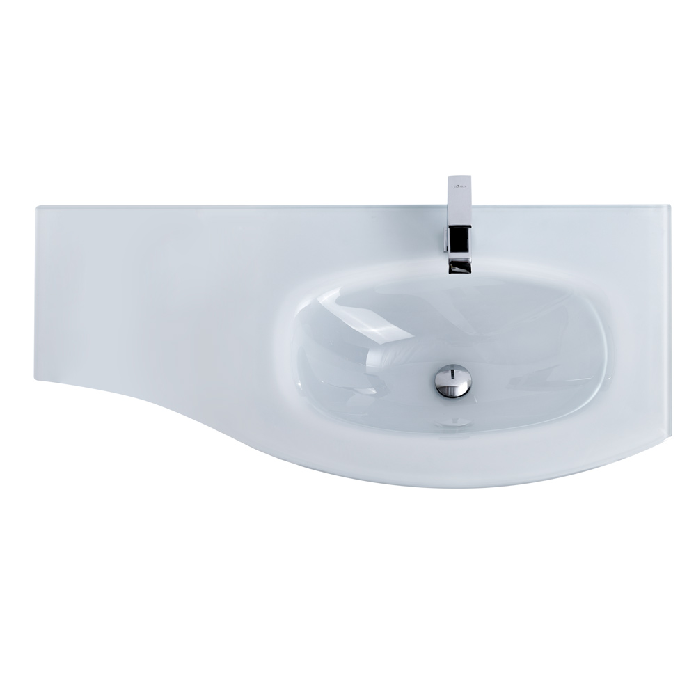 Раковина стеклянная чаша справа Cezares 82408 Extra-light