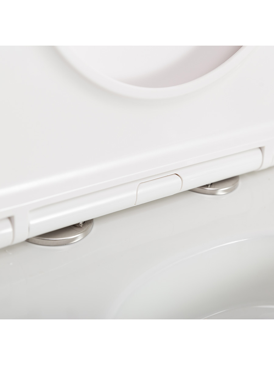 Унитаз-компакт BelBagno ACQUA-TOR BB2801CP-TOR/SC + BB2801T безободковый с сиденьем и смывом TORNADO 