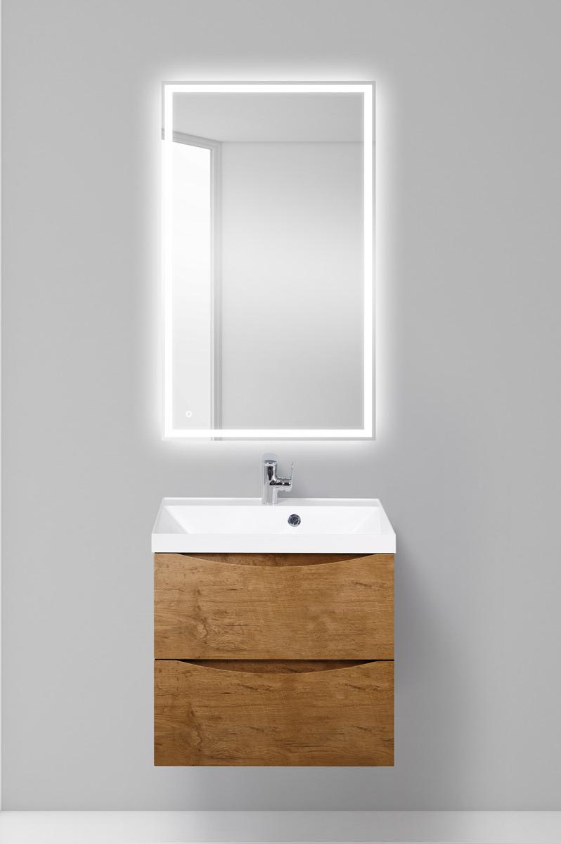 купить Тумба подвесная с раковиной BelBagno MARINO-600-2C-SO-RN-P 