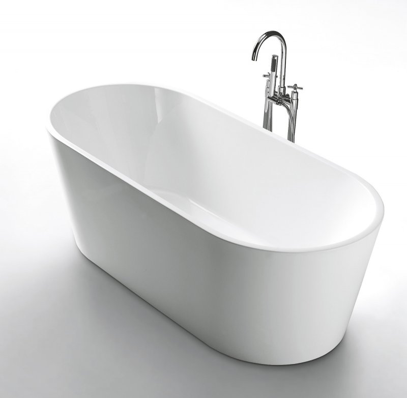 купить Ванна акриловая отдельностоящая BelBagno BB202-1600-800 