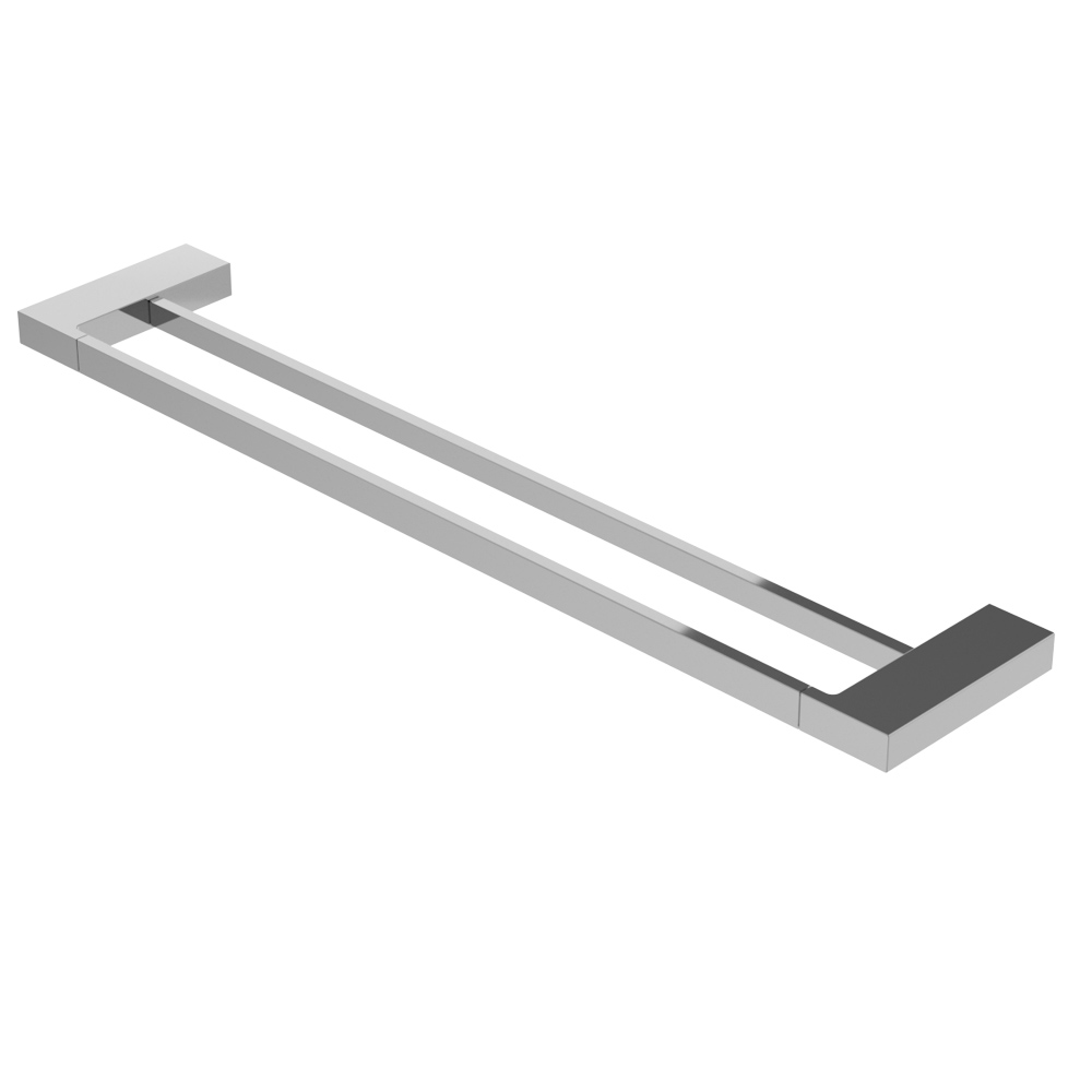 Полотенцедержатель двойной Cezares SLIDER-THD-80-01