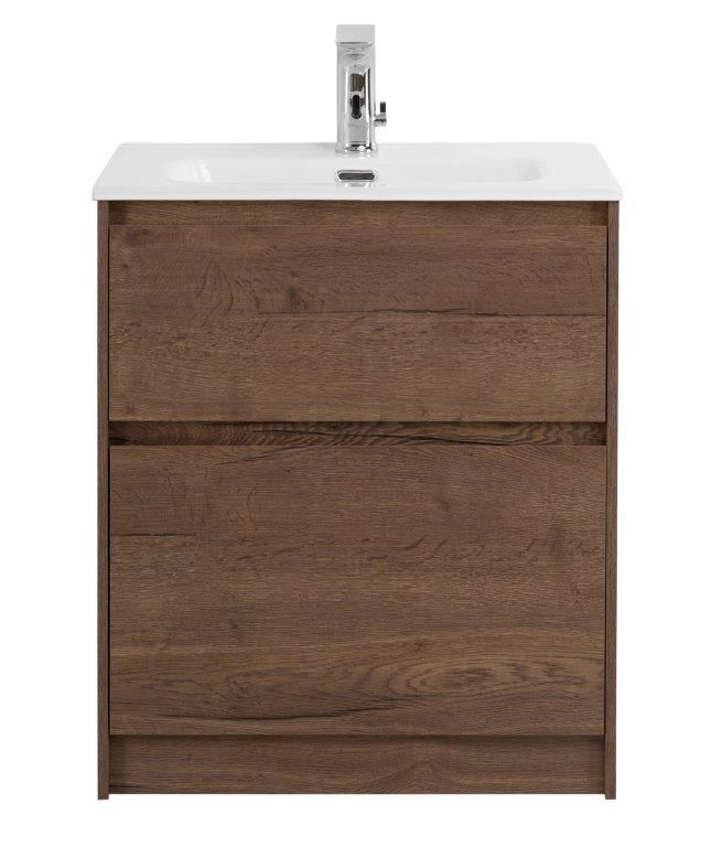Тумба напольная с раковиной BelBagno KRAFT39-500/390-2C-PIA-RT