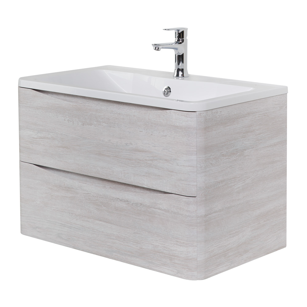 Мебель для ванной комнаты подвесная BelBagno ACQUA-900-2C-SO-RVB 90см Rovere Vintage Bianco 