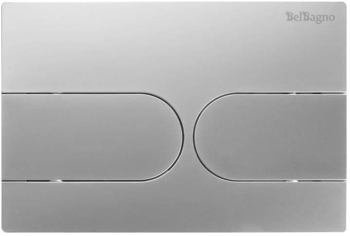 Кнопка смыва BelBagno BB-11-IN цвет нержавеющая сталь