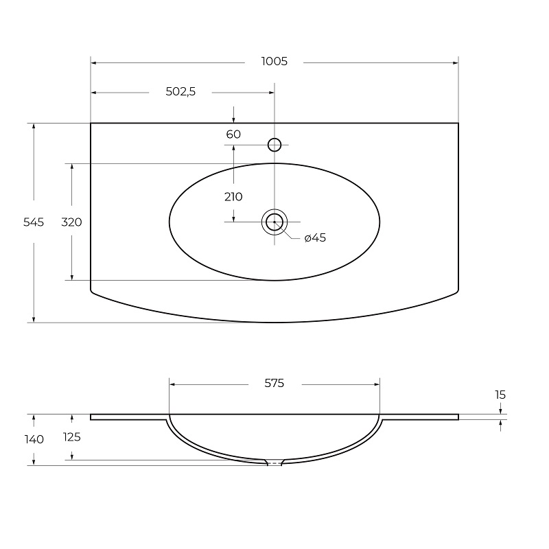 Раковина стеклянная Cezares 82416 Extra Light