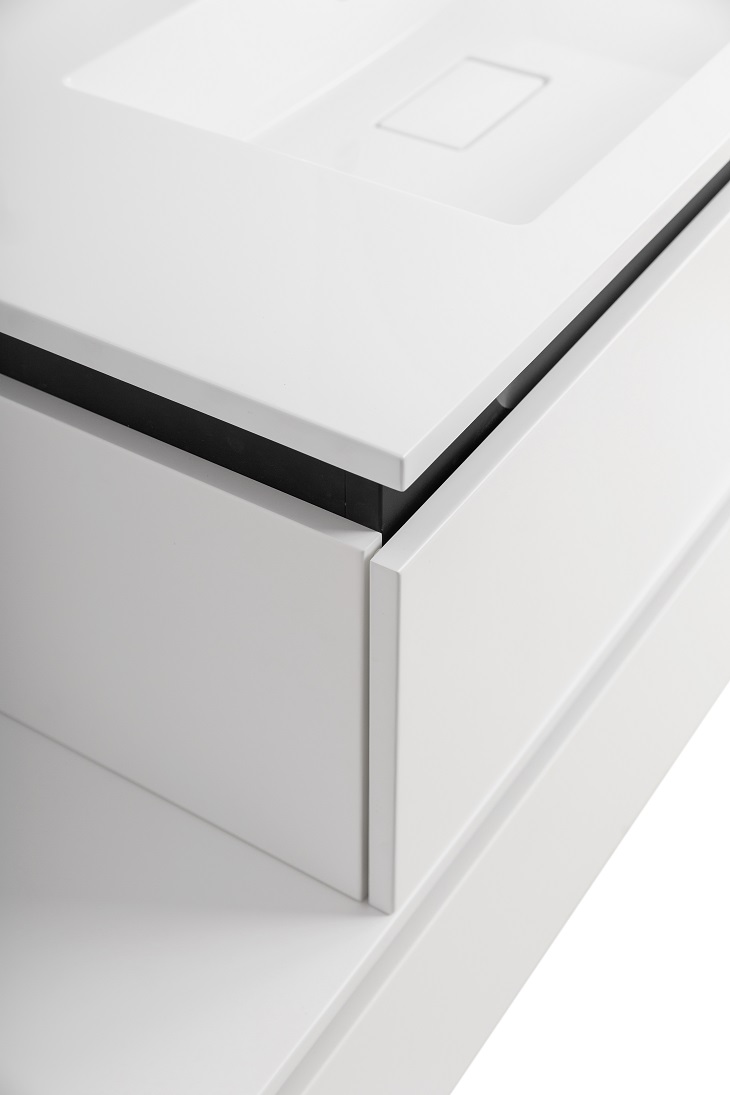 Мебель для ванной Cezares SLIDER 100 Bianco Opaco SLIDER-1000-1C-SO-BO