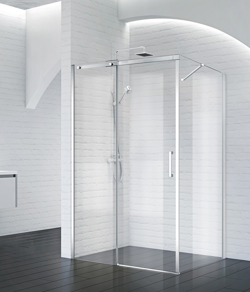 купить Душевой уголок BelBagno ACQUA-AH-1-100/80-C-Cr 