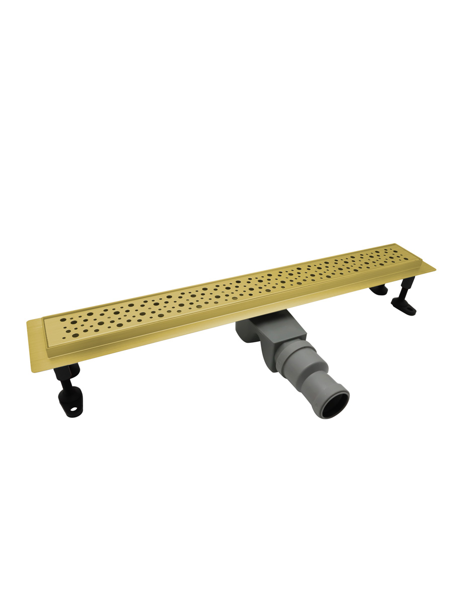 Душевой лоток CEZARES RELAX-LD-60-BORO брашированное золото