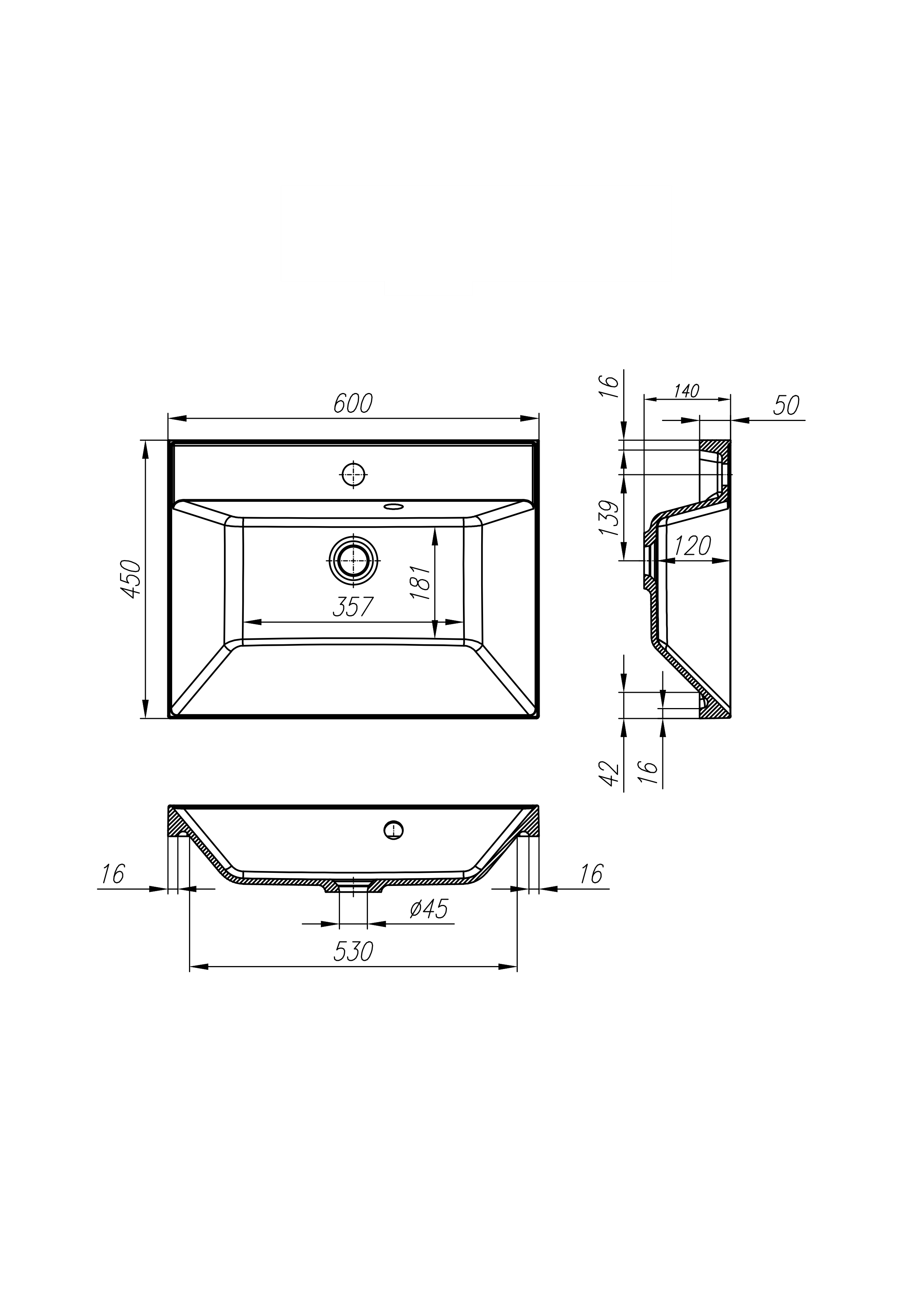 Мебель для ванной BelBagno AURORA-600-2C-SO-RNN