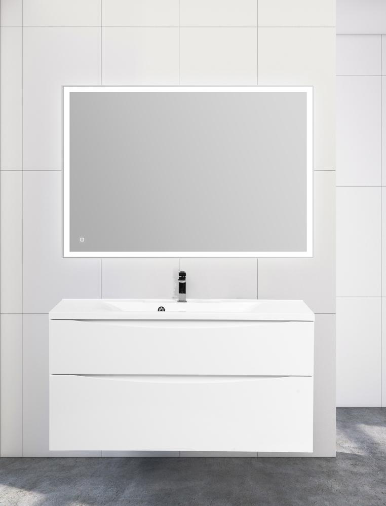 купить Тумба подвесная с раковиной BelBagno MARINO-H60-1000-2C-SO-BL-P 