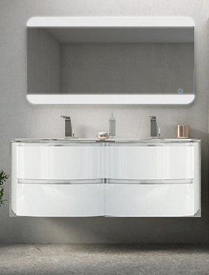 купить Мебель для ванной CEZARES VAGUE 140 см Bianco lucido 