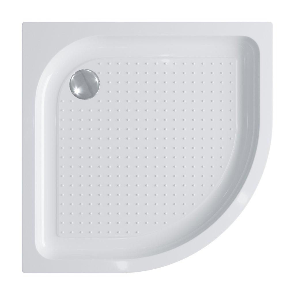 купить Акриловый поддон 90х90 BelBagno TRAY-BB-R-90-550-15-W с сифоном 
