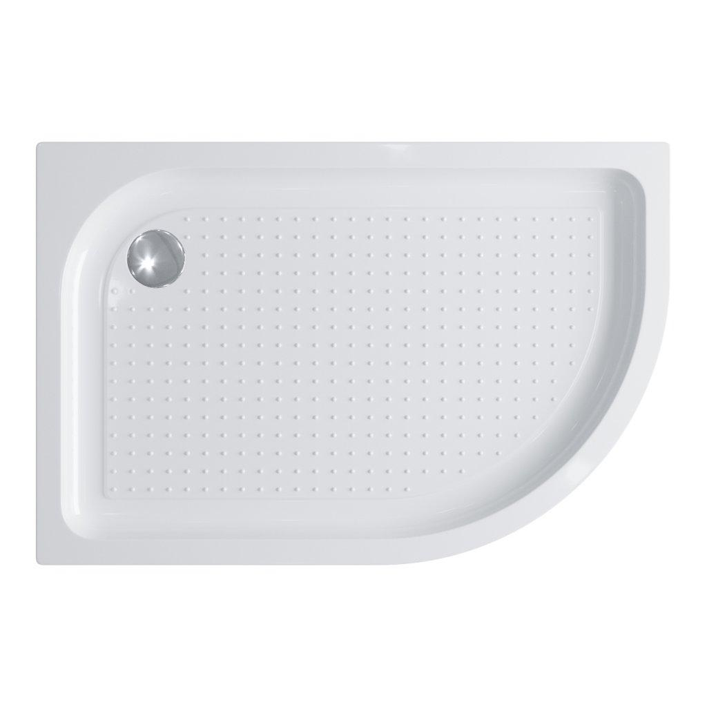 купить Акриловый поддон 120х80 левосторонний BelBagno TRAY-BB-RH-120/80-550-15-W-L с сифоном 