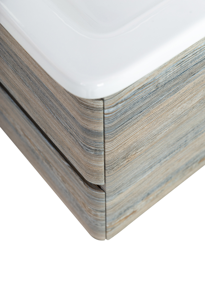 Тумба подвесная с керамической раковиной BelBagno ALBANO-CER-600-2C-SO-PS