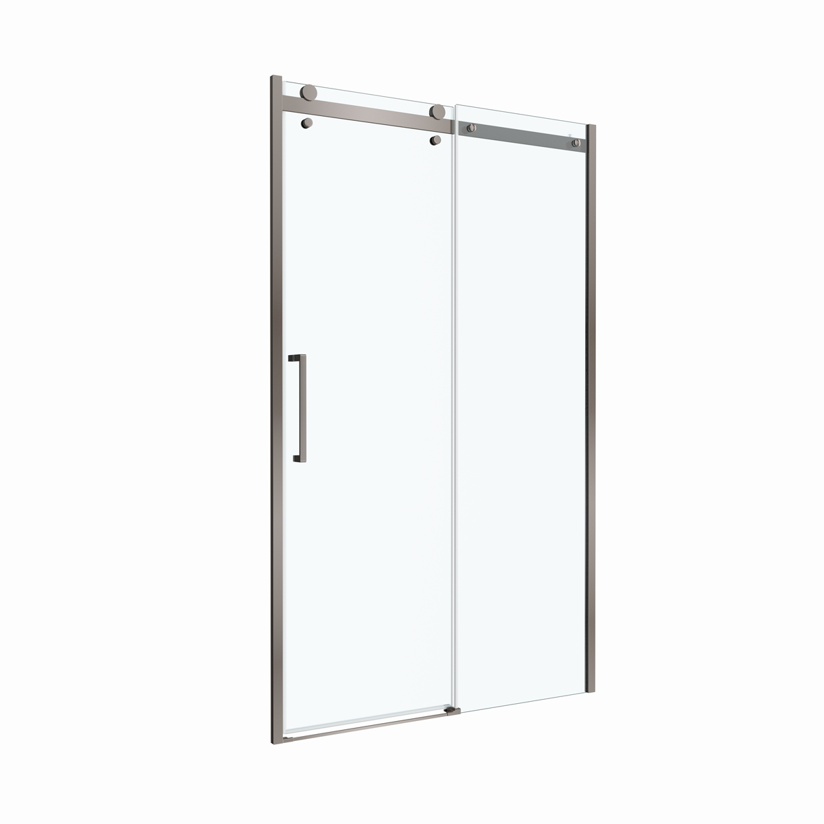 Душевая дверь шириной 131см BelBagno MARINO-2-BF-1-130-C-CR профиль хром, стекло прозрачное