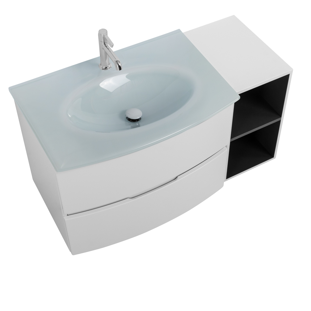 Мебель для ванной Cezares ELETTRA 104 Bianco opaco 55521+55529