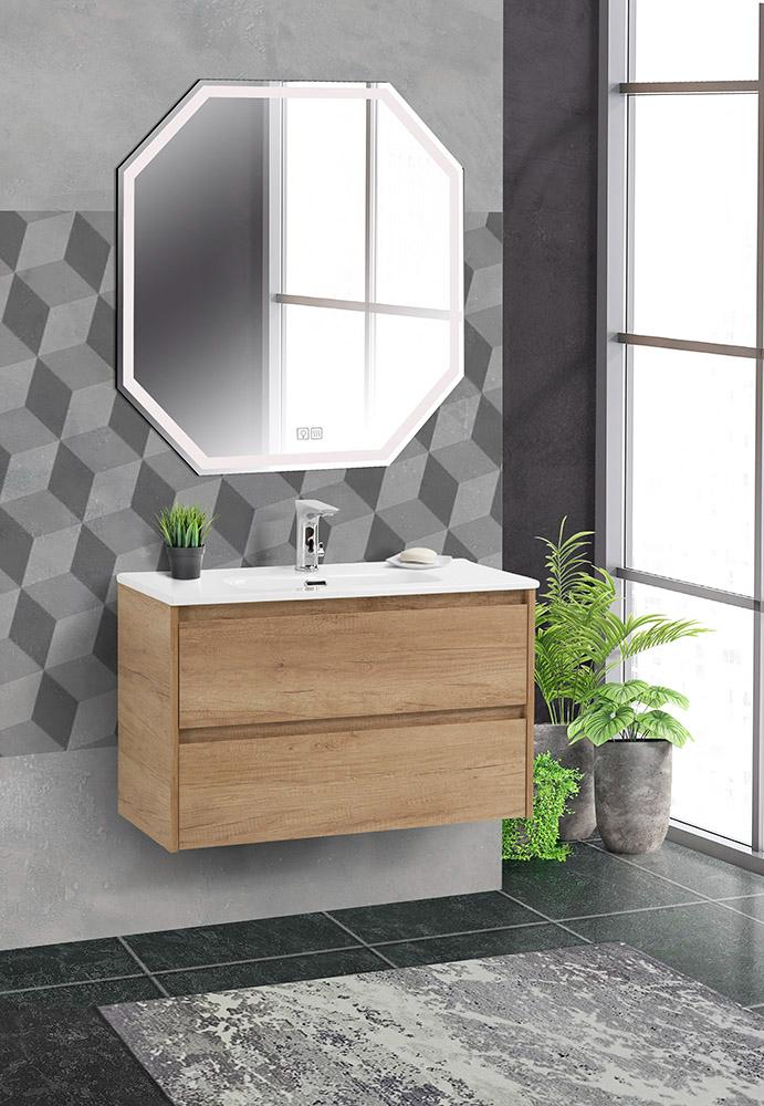 купить Тумба подвесная с раковиной BelBagno KRAFT 39-800/390-2C-SO-RNN 