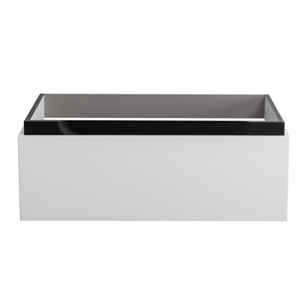 База под раковину Cezares SLIDER 100 с одним ящиком Bianco Opaco SLIDER-1000-1C-SO-BO