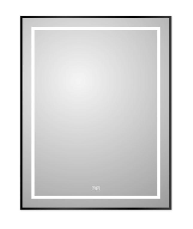 купить Зеркало BelBagno SPC-KRAFT-700-900-LED-TCH-WARM-NERO 