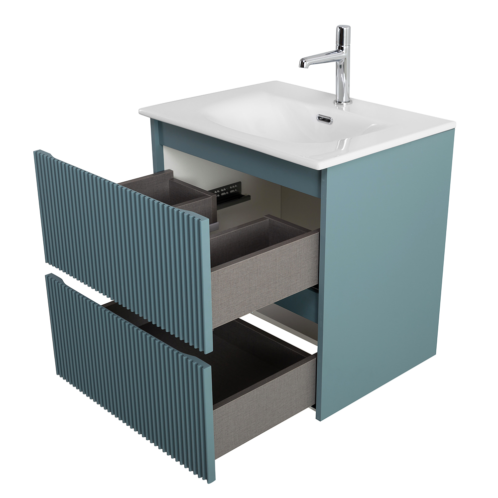 Тумба под раковину подвесная BelBagno UNO-600-2C-SO-AO