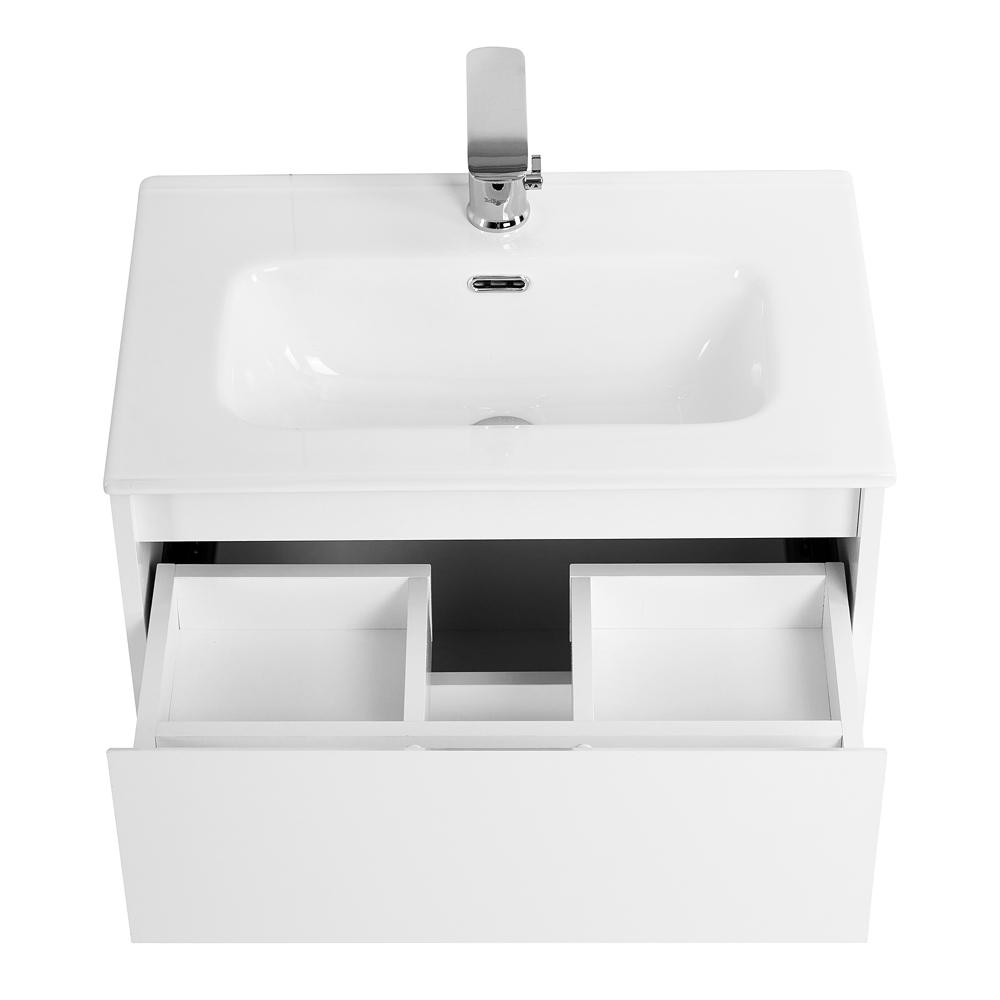 Тумба подвесная с раковиной BelBagno KRAFT 39-500/390-2C-SO-BO