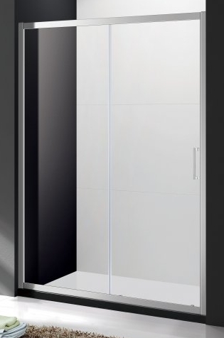 Душевая дверь Cezares MOLVENO-BF-1-120-C-Cr-IV, 120х195, профиль хром, стекло прозрачное