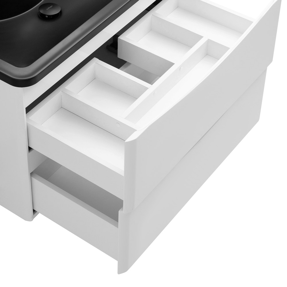 Мебель для ванной комнаты подвесная BelBagno ACQUA-1000-2C-SO-BL 100 см Bianco Lucido 