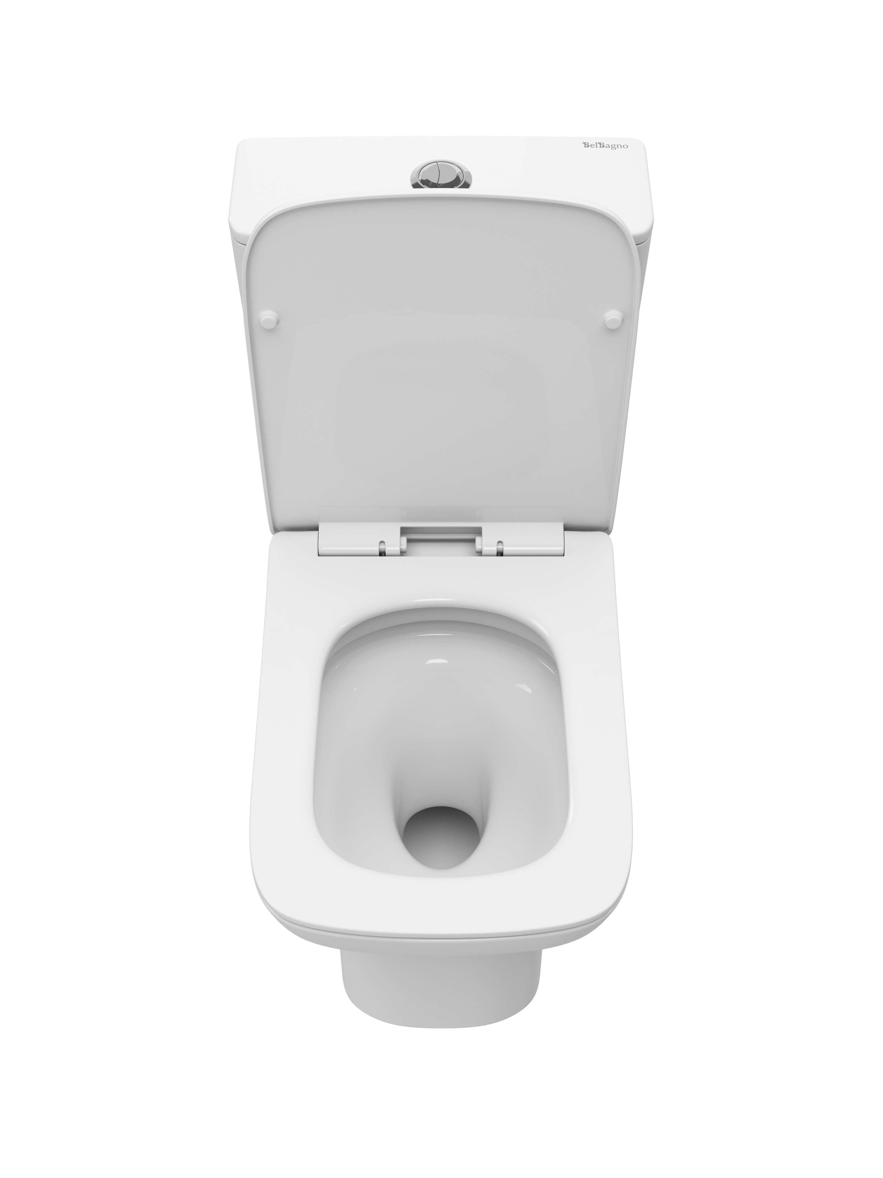 Унитаз-компакт BelBagno ROMANO -TOR BB2803CP/T-TOR/SC с сиденьем и смывом TORNADO