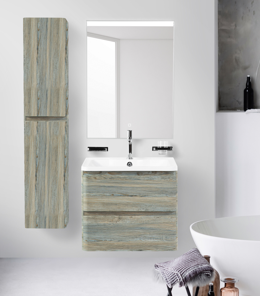 Пенал подвесной BelBagno BelBagno ALBANO-1600-2A-SC-PS-P универсальный, Pino Scania
