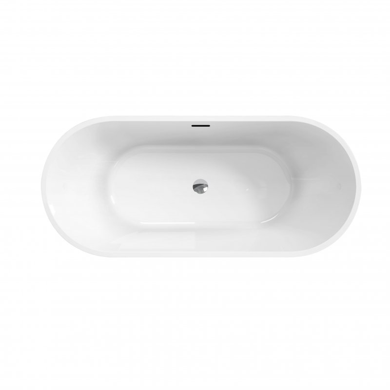 Ванна отдельностоящая BelBagno BB701-1600-730-K