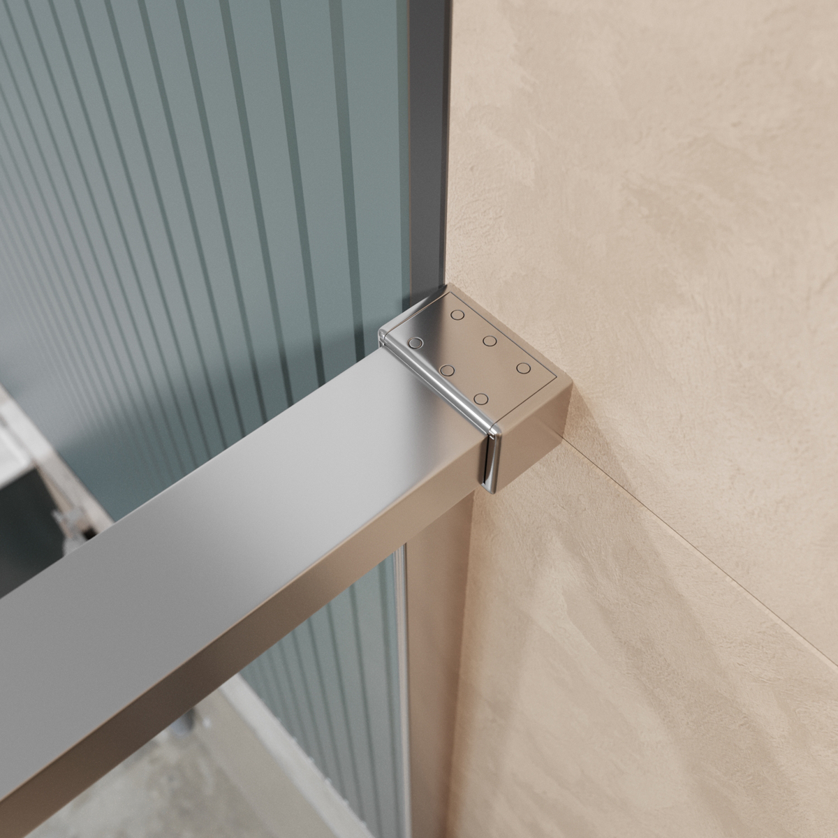 Душевая дверь шириной 100см BelBagno SOFT_CLOSE-1-BF-1-100-C-Cr профиль хром, стекло прозрачное