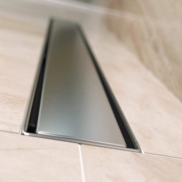 Душевой линейный трап 80 см BelBagno BB-LD-LUCE-80-CR лоток нержавеющая сталь