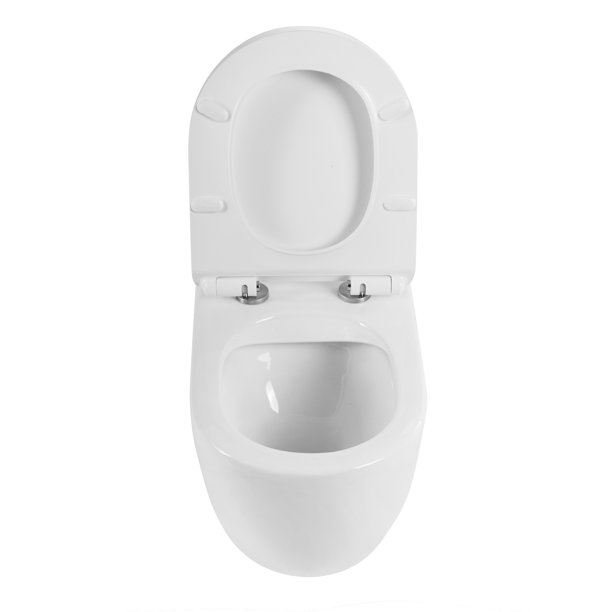 Унитаз безободковый приставной BelBagno SFERA-R BB2141CBR