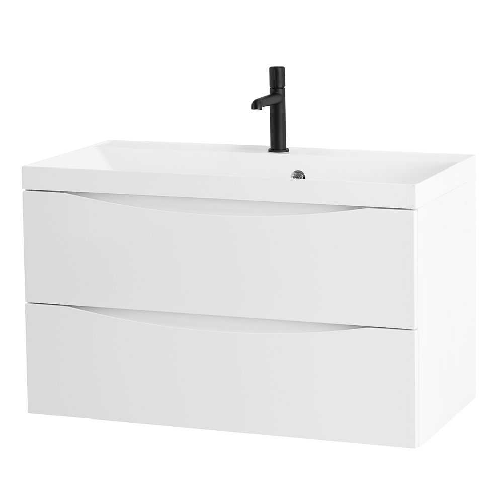 Тумба подвесная под раковину BelBagno MARINO-900-2C-SO-BL-P