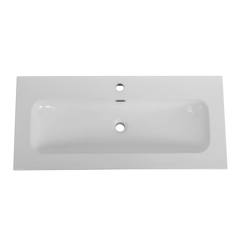 Тумба подвесная CEZARES DUET-N-1000-2C-SO-GR-P с раковиной CZR-8073-100, графит 