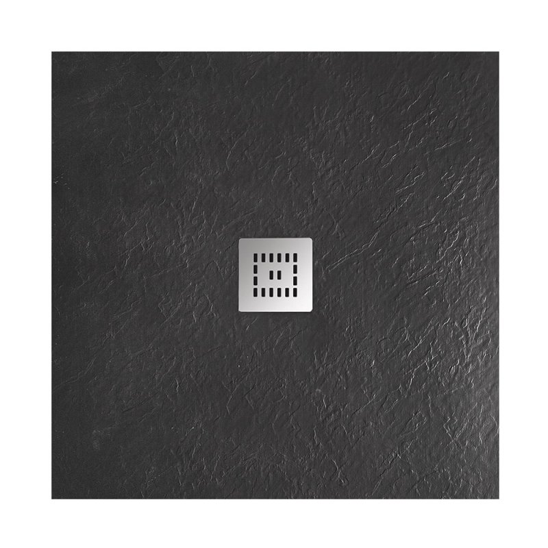 Поддон из искусственного мрамора Belbagno TRAY-MR-UNO-A-90-35-NERO-CR