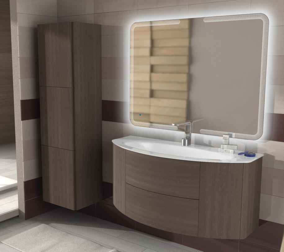 Мебель для ванной Cezares EDEN 120 Rovere scuro Soft 54408