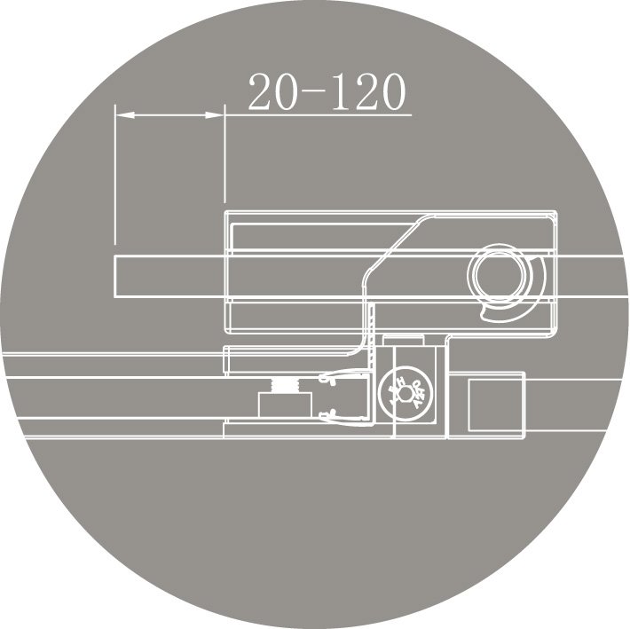 Душевой уголок Cezares SLIDER-A-2-80/90-BR-NERO