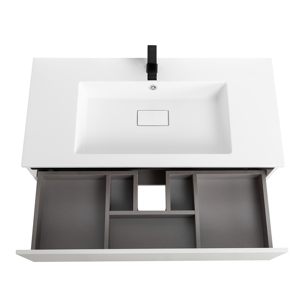 Мебель для ванной Cezares SLIDER 100 Bianco Opaco SLIDER-1000-1C-SO-BO
