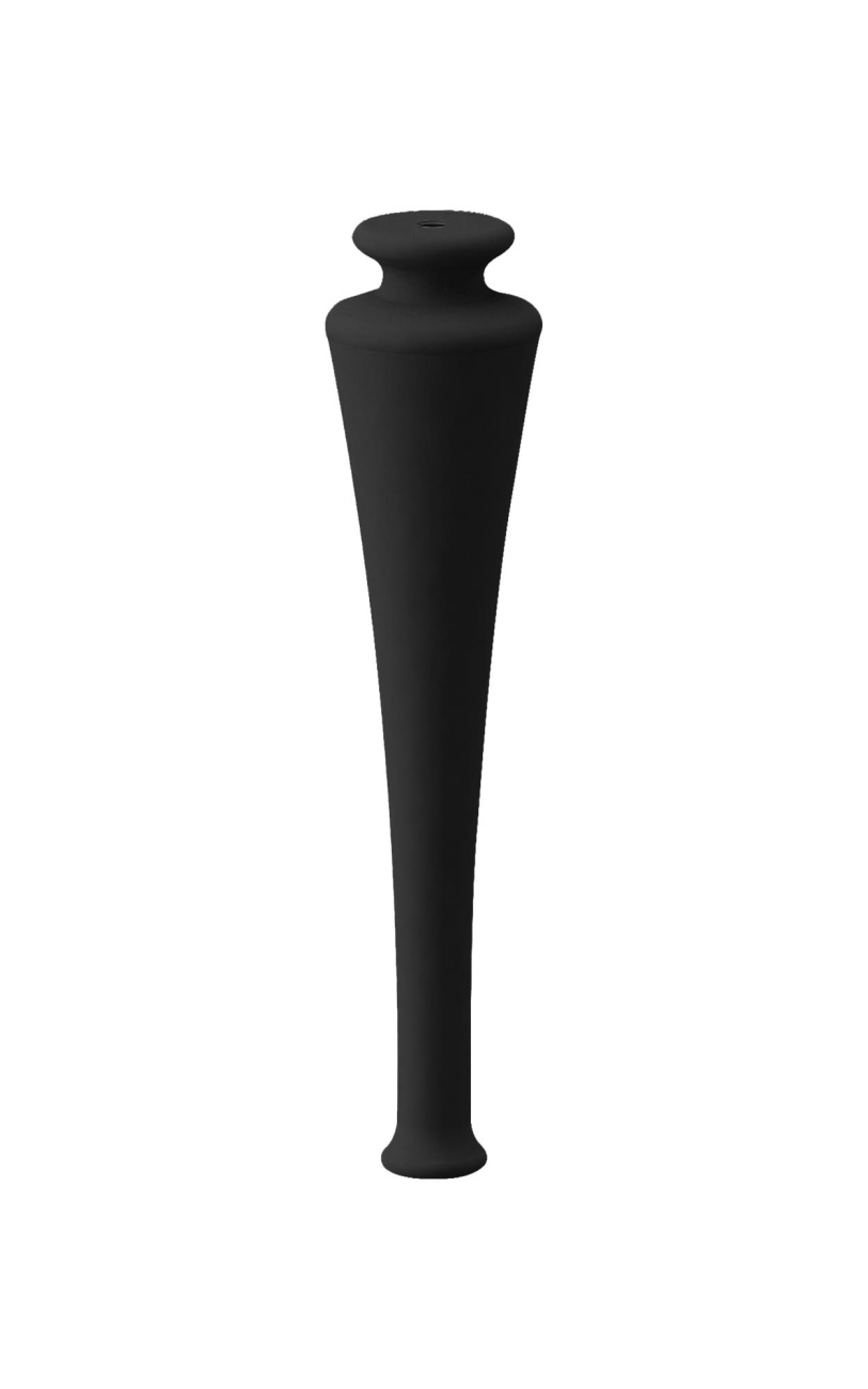 Ножки для мебели комплект 2 штуки Cezares TIFFANY 40387 Nero grafite