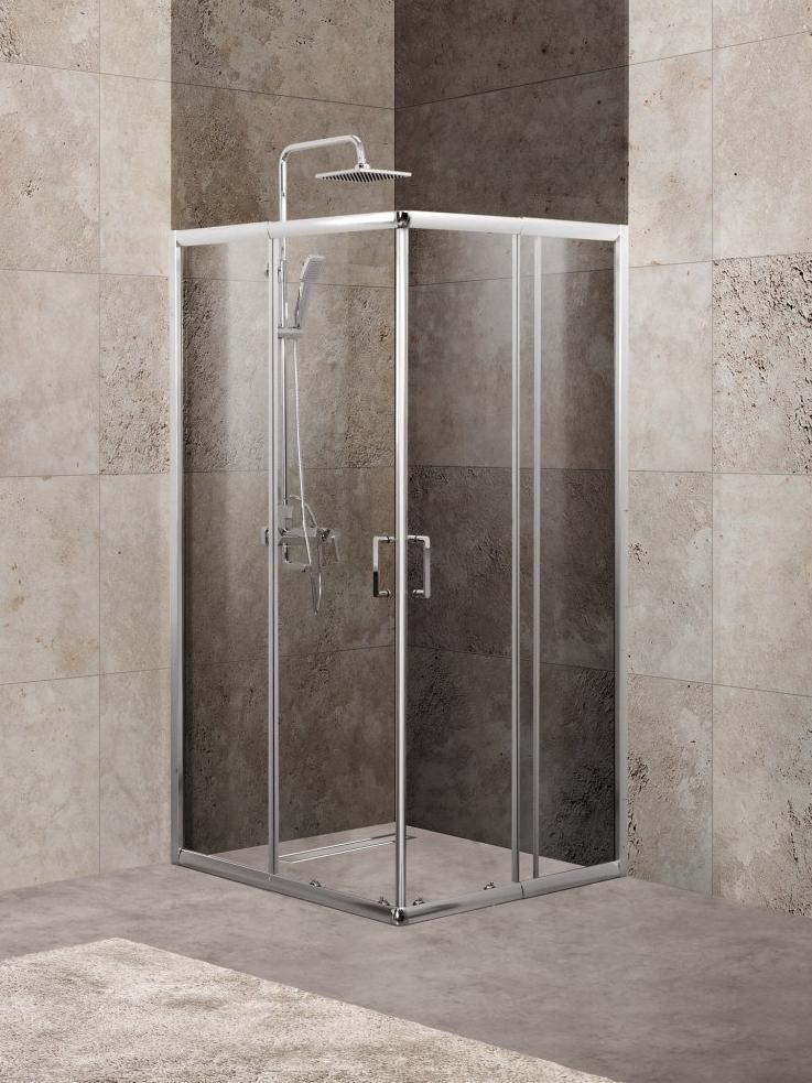 купить Душевой уголок BelBagno UNIQUE-A-2-75/90-C-Cr 