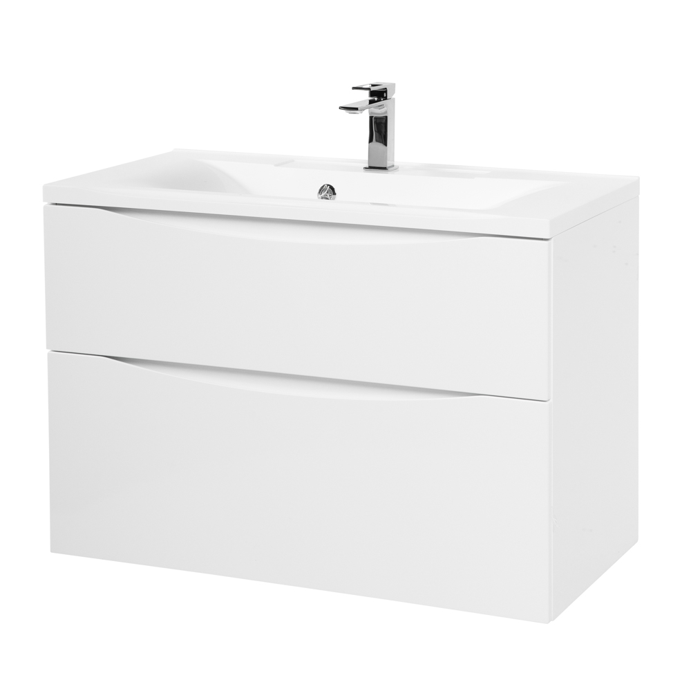 купить Тумба подвесная под раковину BelBagno MARINO-H60-800-2C-SO-BL-P 