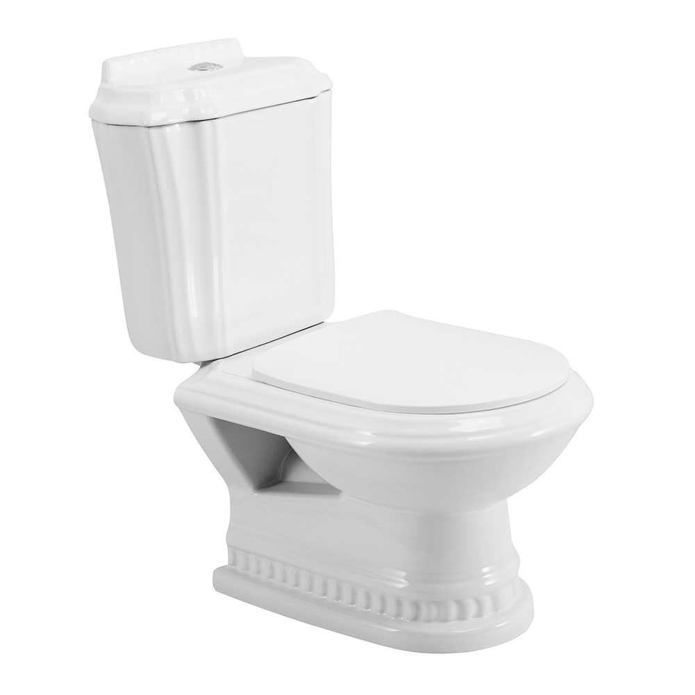 купить Унитаз-компакт Cezares KING PALACE CZR-237-T+CZR-163-T с сиденье BelBagno BB051-2SC 