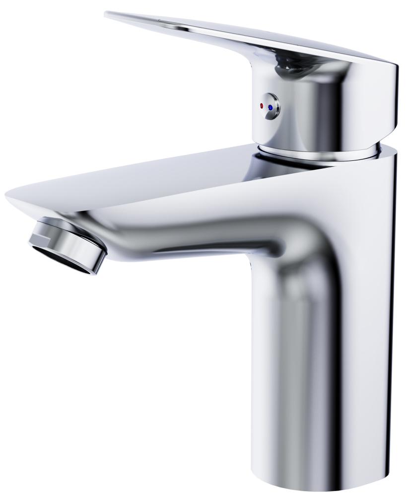 купить Cмеситель для раковины BelBagno DUE-LVM-CRM-W0 без донного клапана 