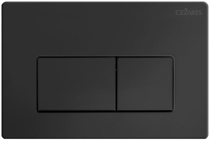 купить Кнопка смыва CEZARES CZR-510V-NOP, черный матовый 
