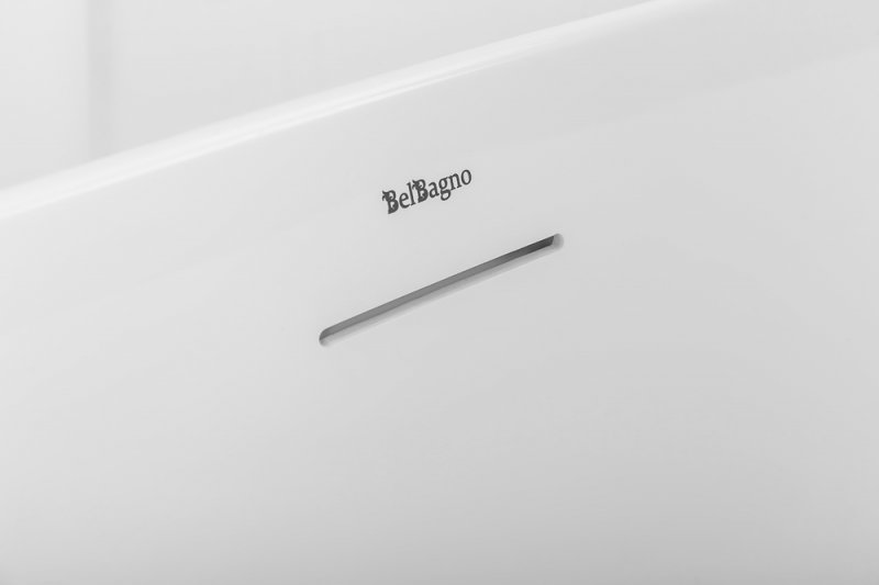 Ванна акриловая отдельностоящая матовая BelBagno BB413-1700-800-MATT
