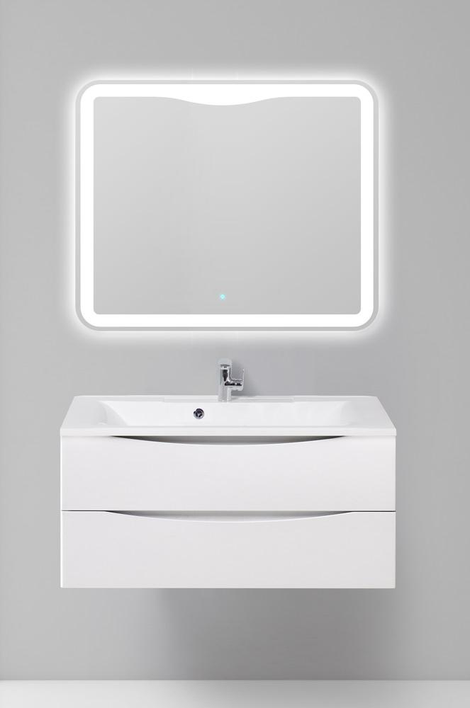 купить Тумба подвесная с раковиной BelBagno MARINO-1100-2C-SO-BO-P 