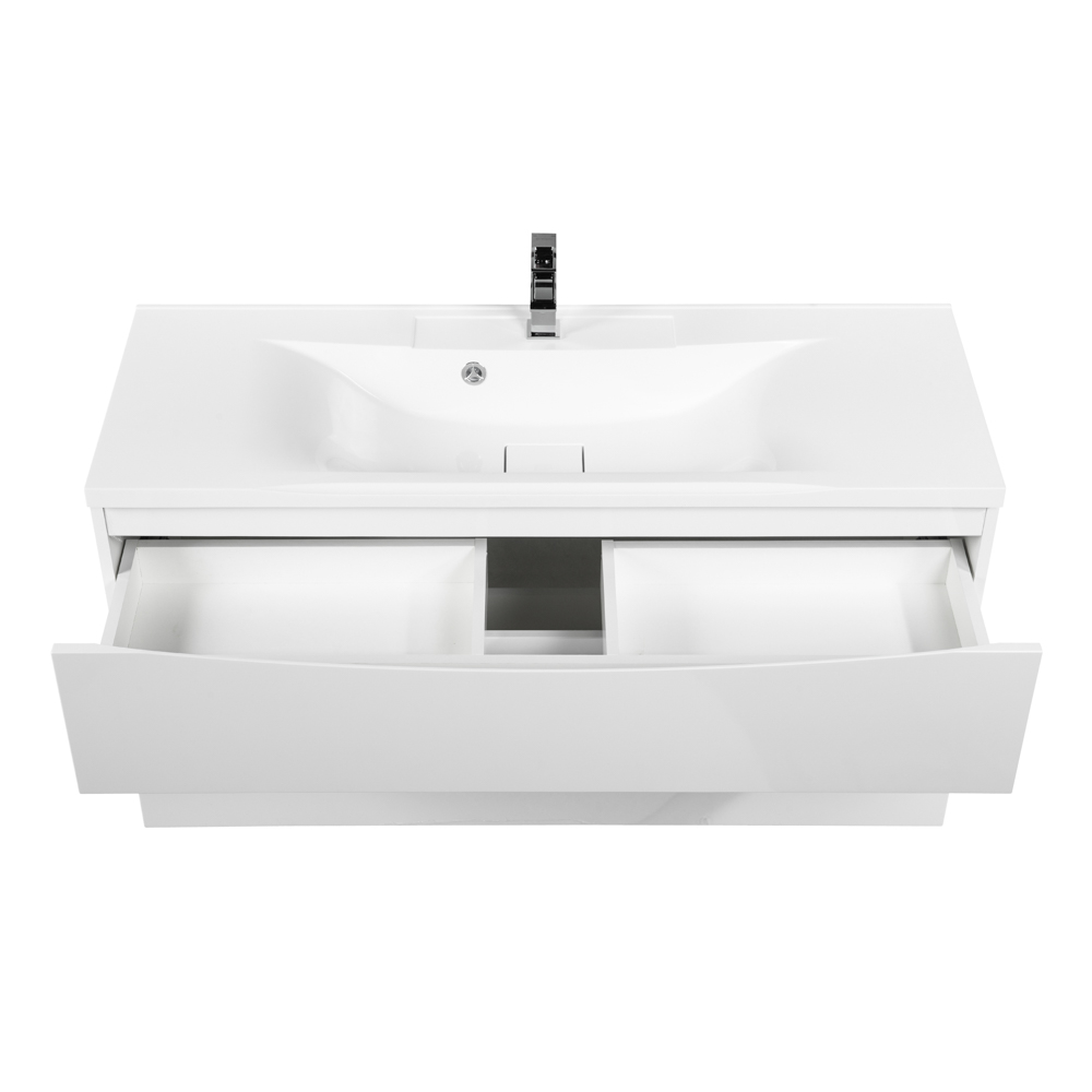 Тумба подвесная с раковиной BelBagno MARINO-H60-1000-2C-SO-BL-P