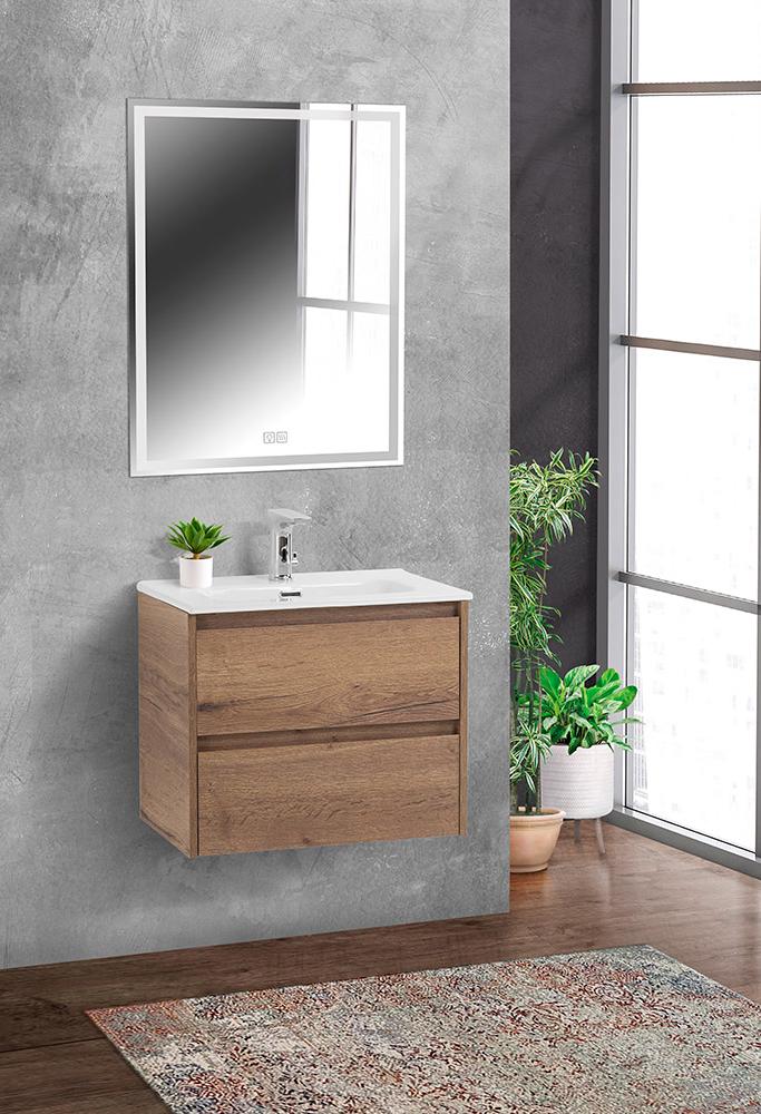 Тумба подвесная с раковиной BelBagno KRAFT 39-700/390-2C-SO-RT