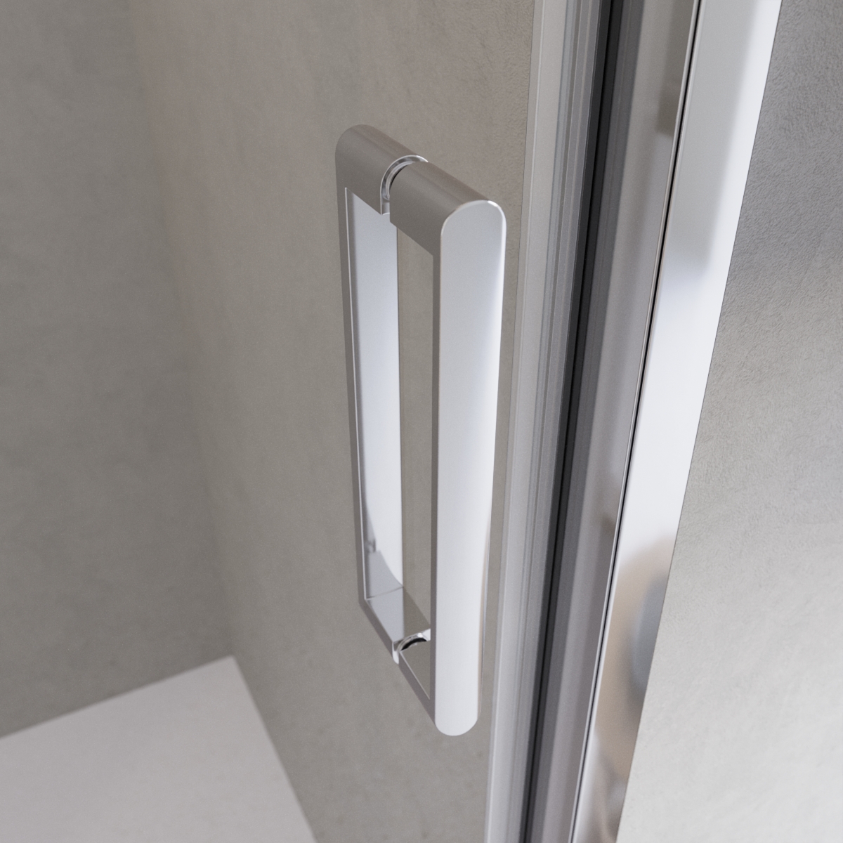 Дверь в проём BelBagno LUCE-BF-1-150-C-Cr